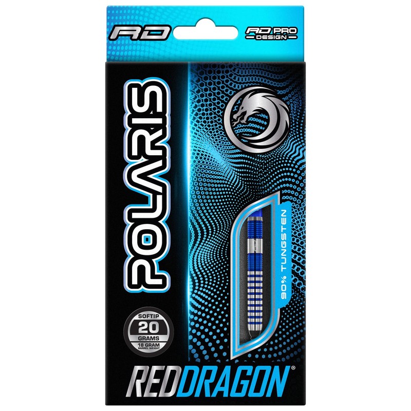 RED DRAGON Polaris Softip: 20 gram tungsten professional darts set