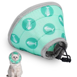 Cat Collar, Soft Cat Collar for Small Cats, Small Cats, Neck Collar for After Injury, Adjustable Collar for Small Cats, Prevents Licking Wounds, Cat Collar