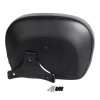 Unbranded Black Sissy Bar Passenger Backrest Pad Bracket For Harley