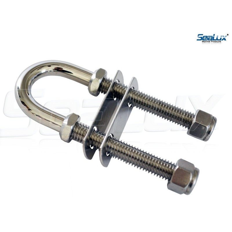 SeaLux Marine Boat Bow Eye Stern Eye U Bolt Tie