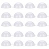 20 Piezas Bola De Plástico Transparente Rellenable Adornos De Decoración