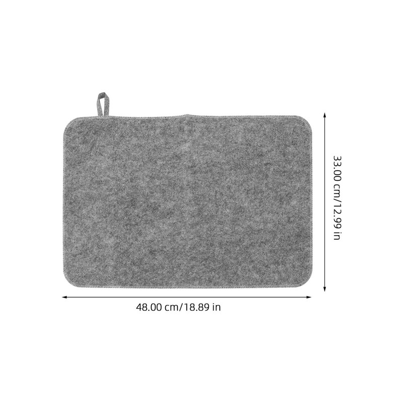 Beavorty Sauna Accessories Felt Sauna Mat Insulation Pad Heat-Resistant Durable
