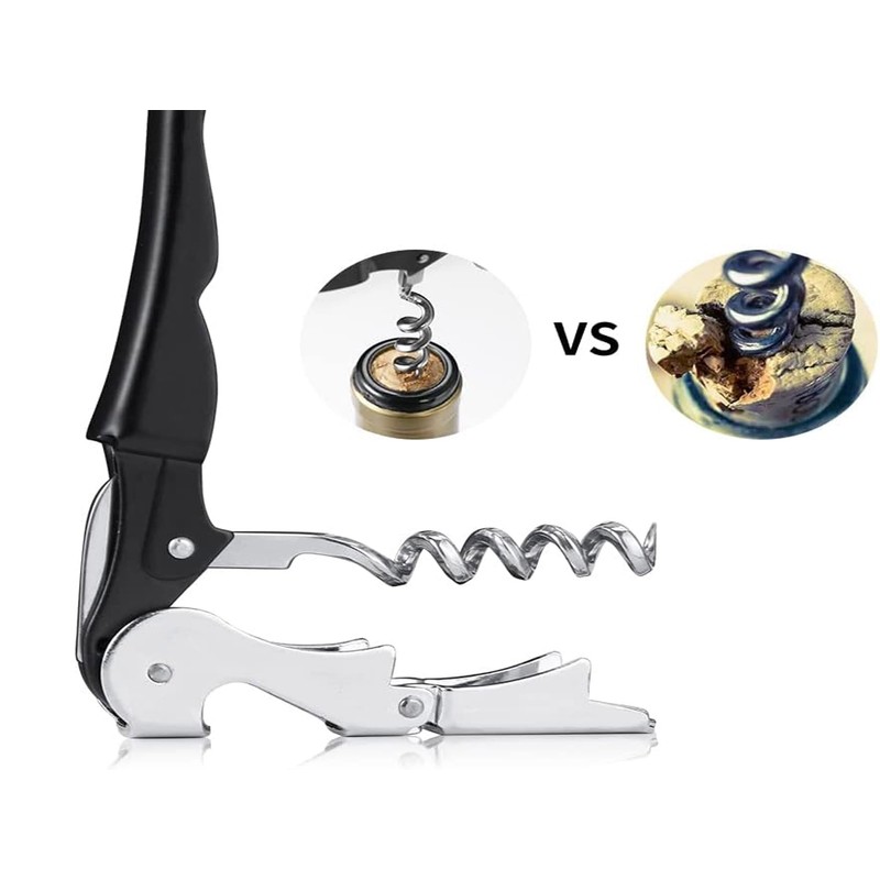 Kit-Home Professional Waiter Corkscrew Wine Openers Set (4 PCS),Upgraded with