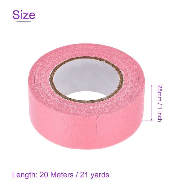 DMiotech 6pcs 25mm x 20M Masking Tape Painters Tape Roll