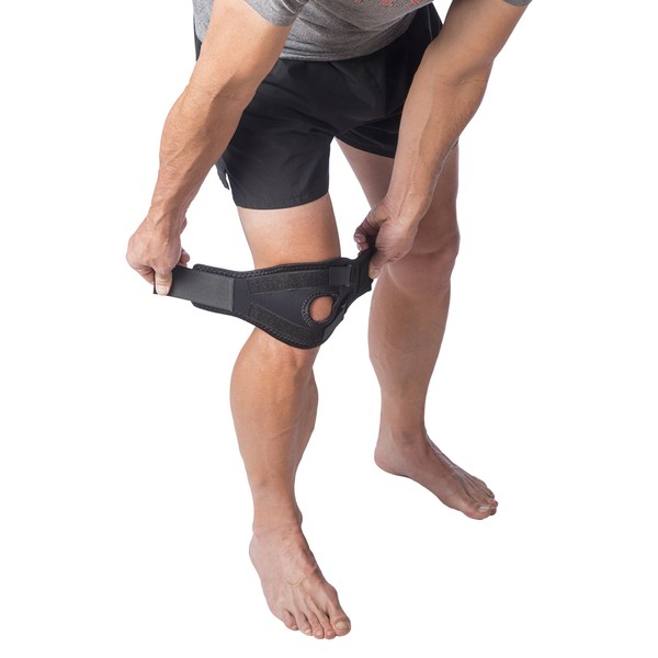 Cho-Pat Counter-Force Knee Wrap, Black, XXX-Large, 18 Inch-19.5 Inch
