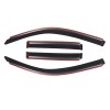 Lightronic In-Channel Window Visors Rain Guards Vent Shade for 2003-2009