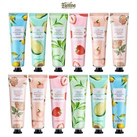 Convenient Natural Fruit Scent Moisturizing Hand Cream 97 Free Size/Style 4 10ea