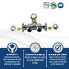1 Pcs XFITTING OD Compression 3/8 Inch x 3/8 Inch