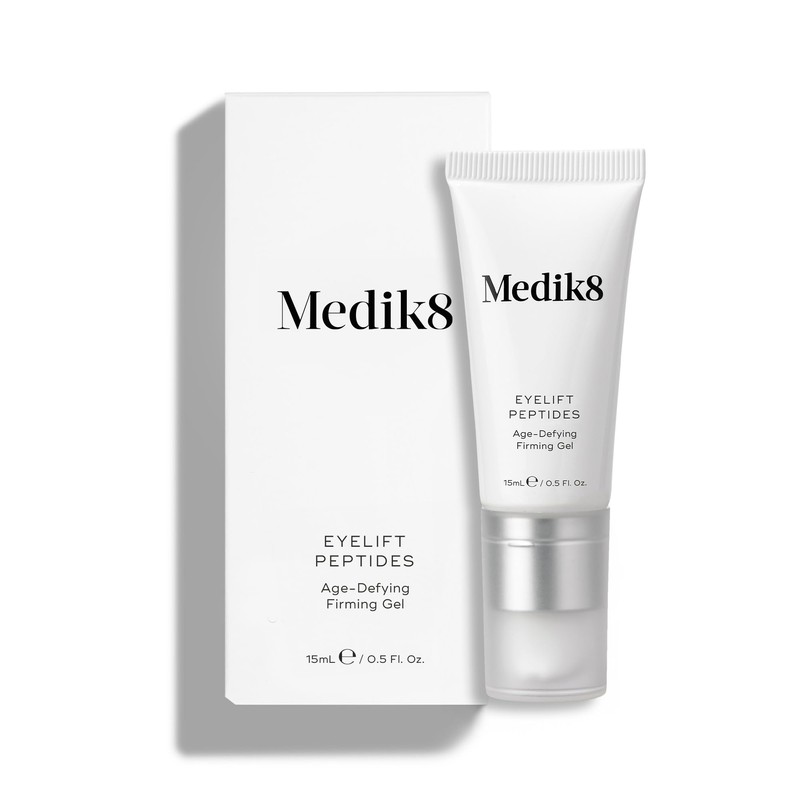 Medik8 Eyelift Peptide - Alterswidriges Straffungsgel - Reduziert Augenringe und