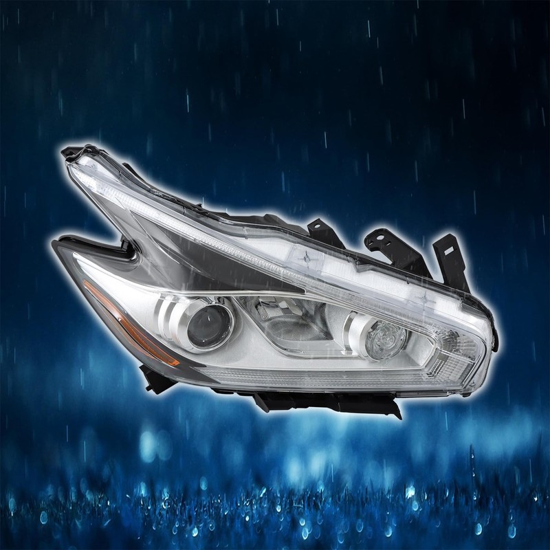 labwork Headlight Assembly Replacement for Murano 2015-2016 Headlights Halogen w/DRL