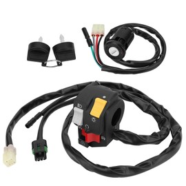 M MATI Handlebar & Key Switch for Honda TRX250EX 250EX 2001-2005 35020-HN6-003 35020-HN6-000 35100-HM8-000