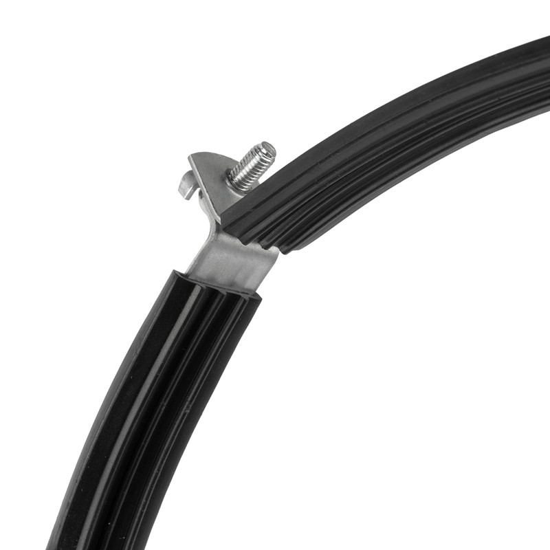 12" Inch Galvanized Pipe Hanger with Rubber - Conduit Mounting