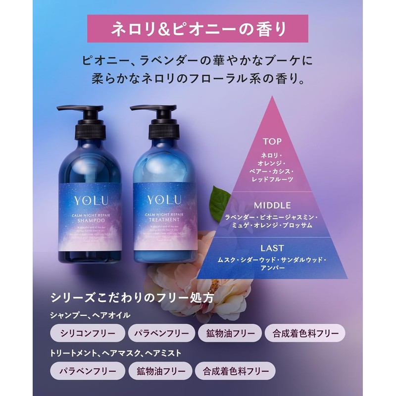 [New Model] YOLU Yoru Shampoo Calm Night Repair