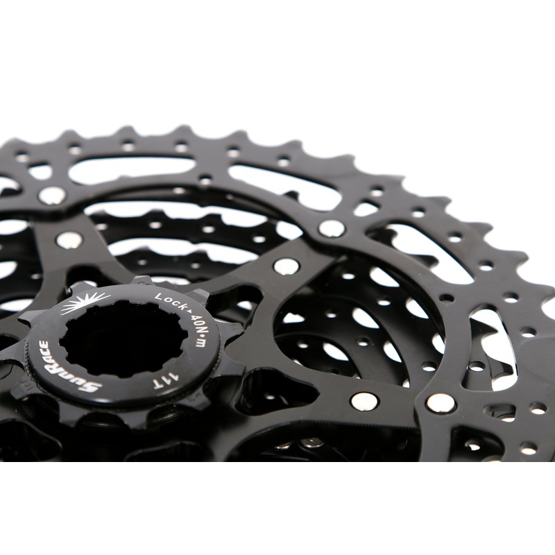 Sunrace Unisex Adult CSMS8 1142T 11 Speed Cassette - Black,