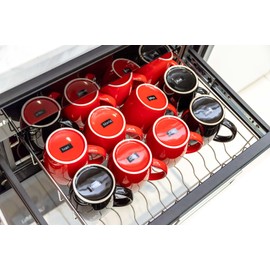 specmark Label Tape TZe-431 12 mm x 8 m Set x 5 Black on Red Compatible with All Printers Brother PT P-touch AZe-431 EZe-431 TZ-431 TZ2-431