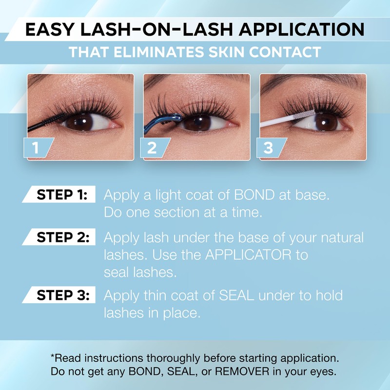 Ardell Seamless Underlash Extensions - Fauxmink L Curl, Up To