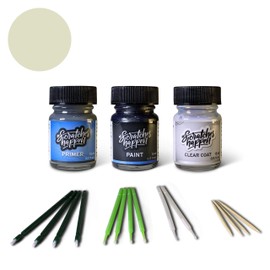 ScratchesHappen Exact-Match Touch Up Paint Kit - Billet Silver Metallic (NH-689M) for Honda - Preferred (Paint + Clear Coat + Primer)