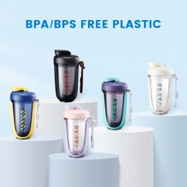 shaker cups for protein shakes 20 oz protein shaker bottle，Leak Proof，The Per...
