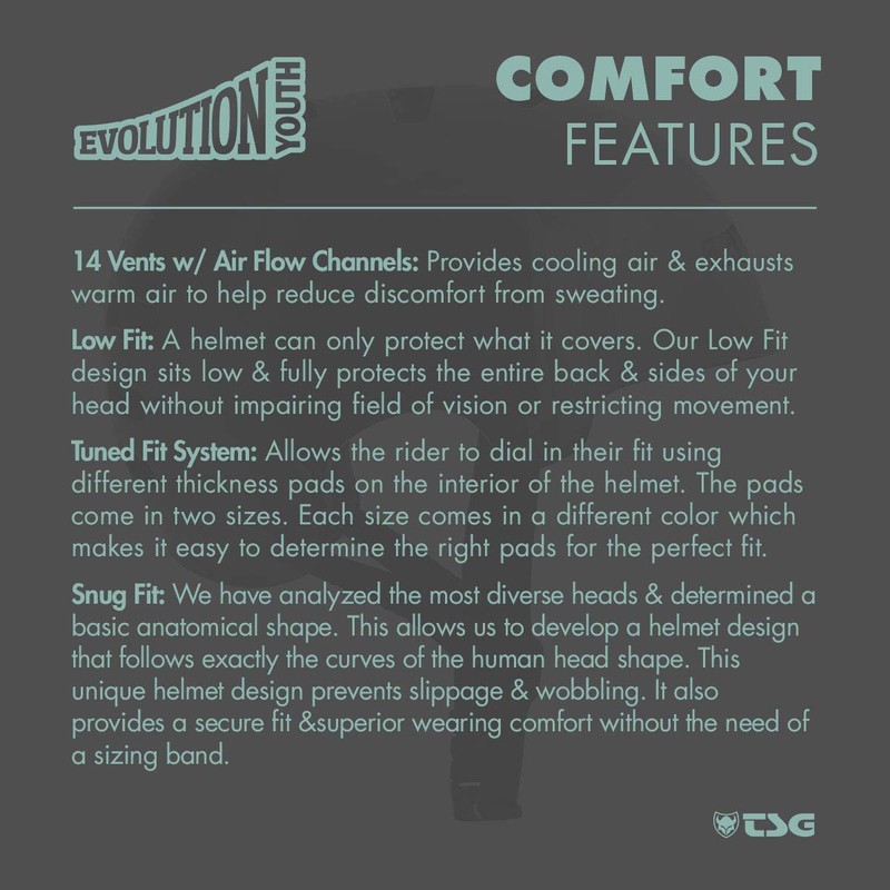 Tsg Evolution Children's Helmet Solid Colour Kids, Children's, Helm Evolution