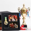 Iheipye Large Medals Display Shadow Box - 6 Medal Display
