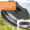 Lawn Trimmer Replacement Spool Replacement Parts, 4 Trimmer Thread Spool,
