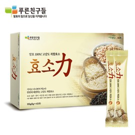 Blue Friends (현대Hmall)푸른친구들 곡물발효효소 효소력(力)(3gx45포) (Hyundai Hmall) Blue Friends Grain Fermented Enzyme Power (3gx45 Sachets)