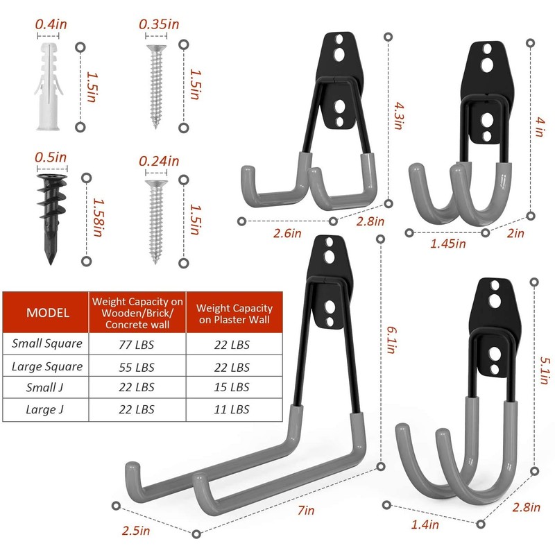 Blackspur BB-HA101 Tool Hook Set