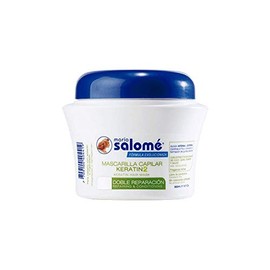 Maria Salome Keratin Hair Mask Repairing and Conditioning Mascarilla Capilar Keratin 2 Doble Reparacion 11.8oz-350ml