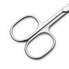 LIVINGO Curved Nail Scissors for Women: Premium Rust-Proof Stainless Steel