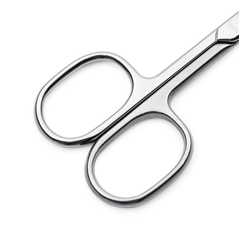 LIVINGO Curved Nail Scissors for Women: Premium Rust-Proof Stainless Steel