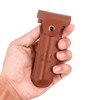 Travel Double Edge Safety Razor, River Lake RZ700 Long Handle