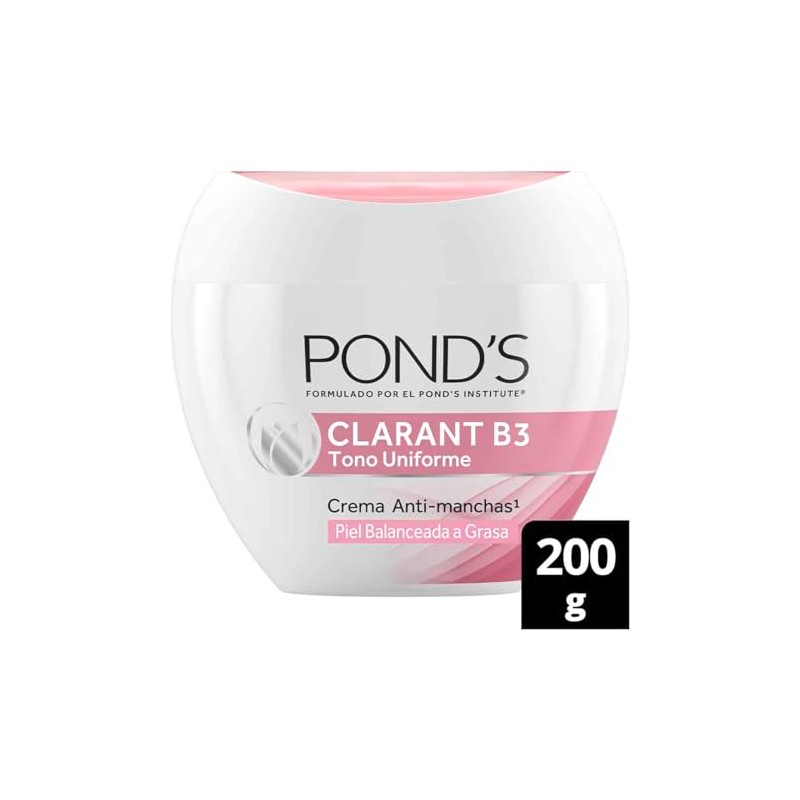 Crema Facial Ponds Antimanchas Clarant B3 200 g