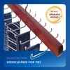 KEOAMG 2Pack Tie Rack Hanger for Closet, Sleek Tie Organizer