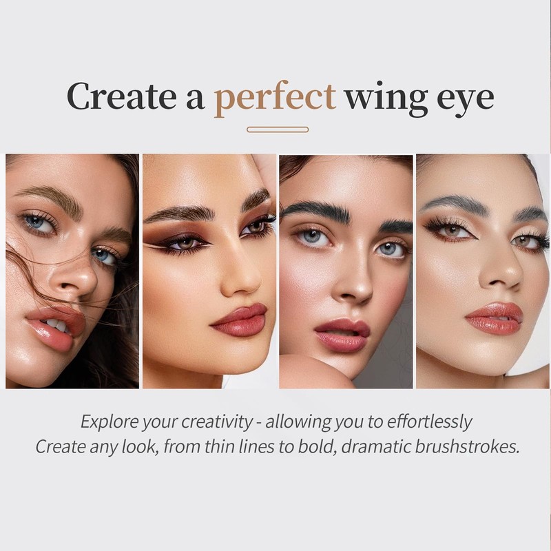 Microblading Eyebrow Pen, Magic Eyebrow Pencil With 4 Fork Tip