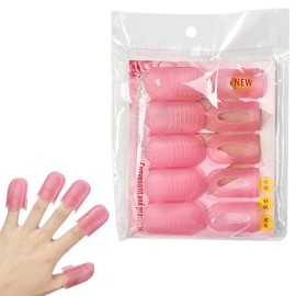 Unbranded 5pcs Nail Polish Remover Clips Colorful Plastic UV Nail Art Removal Tool