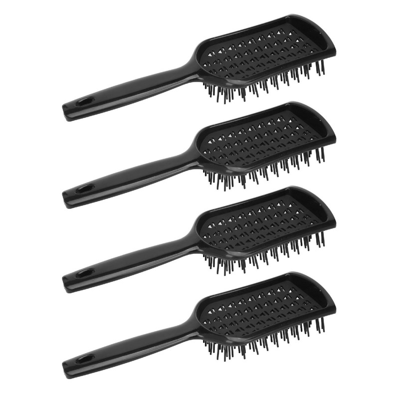 4Pcs Vented Hair Brush Smoothing Paddle Detangling Brush for Blow
