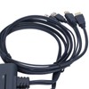 USB KVM Switch 2 Ports Wired HD Multimedia Interface KVM