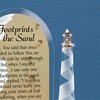 Glass Baron Footprints in the Sand Figurine