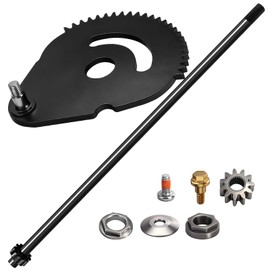 【55.5cm】 738-0919A 738-0919B Steering Shaft & 617-04094 Steering Gear Kit W/Bushing 948-0389 Steering Rod Cap Washer Screw for MTD Troy Bilt Series Mowers 948-0389 710-1309 941-0656A 741-0656A