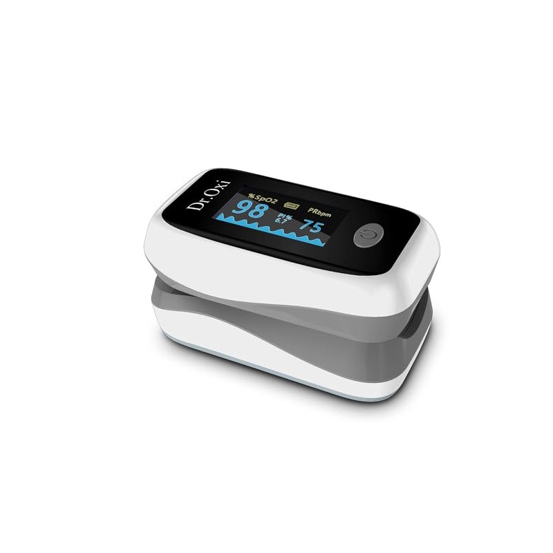 Dr.Oxi Pulse oximeter fingertip, Blood Oxygen Saturation Monitor,Fingertip Pulse Oximeter