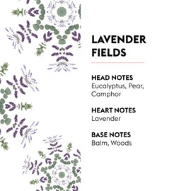 MAISON BERGER - Lavender Fields - Lampe Berger Fragrance Refill for Home Fragrance Oil Diffuser - Air Freshener - 33.8 Fluid Ounces - 1 Liter