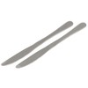Chef Craft Butter Knife Set, 9.25 inch 2 Piece, Stainless