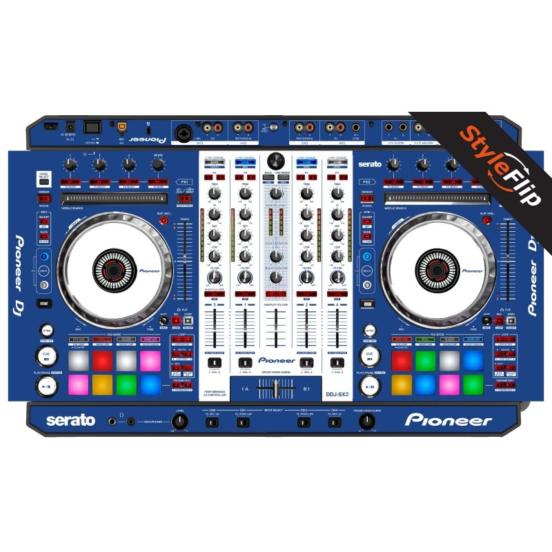 Pioneer DDJ-SX2 Skin | 7 Neutral Color Blocking | Protective