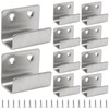 Murtenze 10Pack Tile Hanger Stainless Steel Wall Hanger Fastener Bracket,