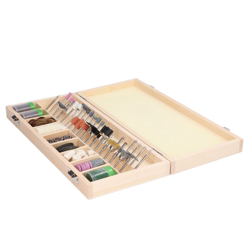 228Pcs Rotary Tool Accessory Kit Small Size High Efficiency Sanding