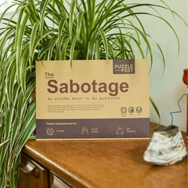 Unique Escape Room In An Envelope | Great For Groups - Families & Friends | Perfect For Games Night | Escape Room In A Box | Puzzle Mystery Game - The Sabotage