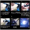 Marosam Motorcycle Bling Handle Grip Bar End Turn Signals Waterproof