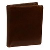 Leonhard Heyden Cambridge Combi Wallet Red Brown, Redbrown, Minimal