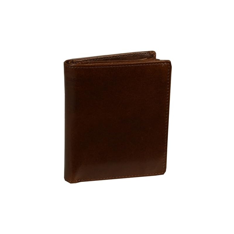 Leonhard Heyden Cambridge Combi Wallet Red Brown, Redbrown, Minimal