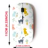 2.4G Wireless Mouse with Cute Pattern Design for All Laptops